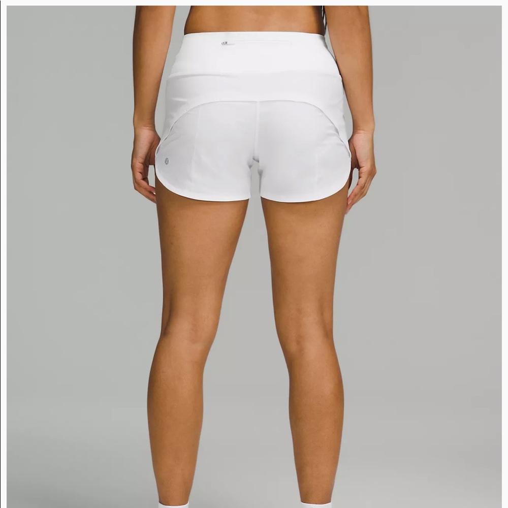 Lululemon white shorts